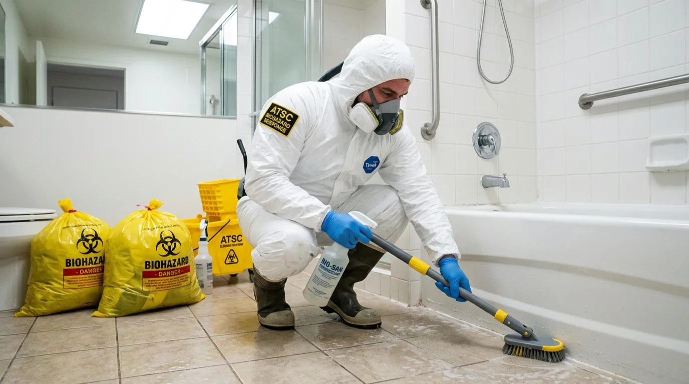 Decontamination equipment deployed for Blood Cleanup in Half Moon Bay